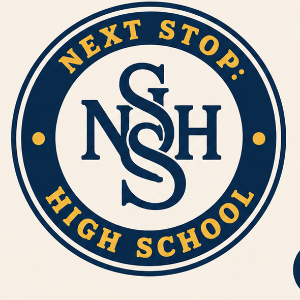 Next Stop: High School medallion logo